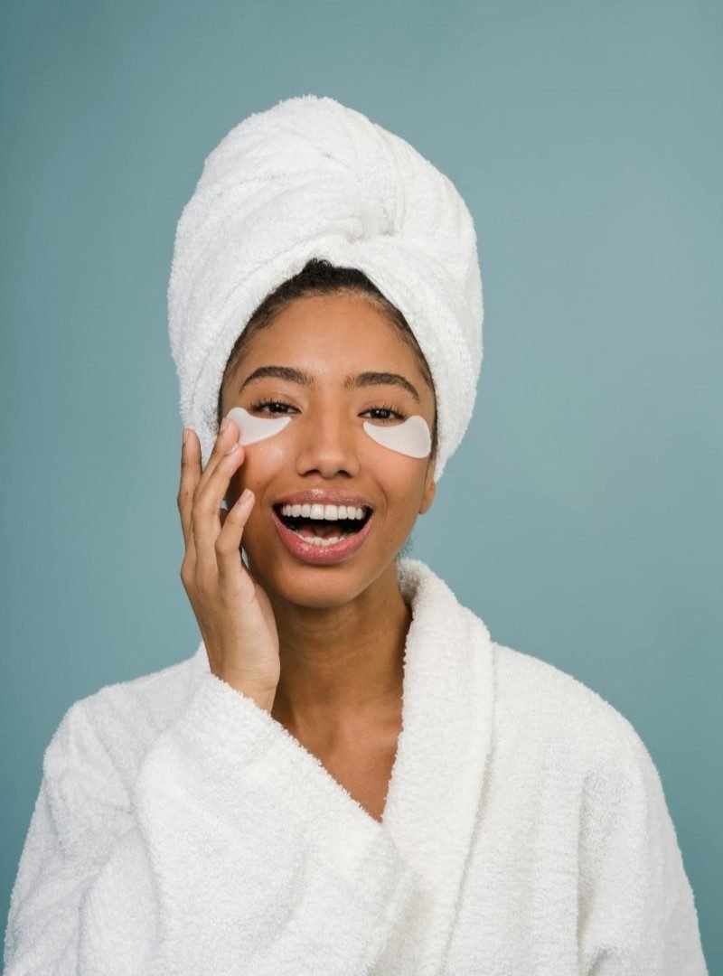 Radiant skin after treatment