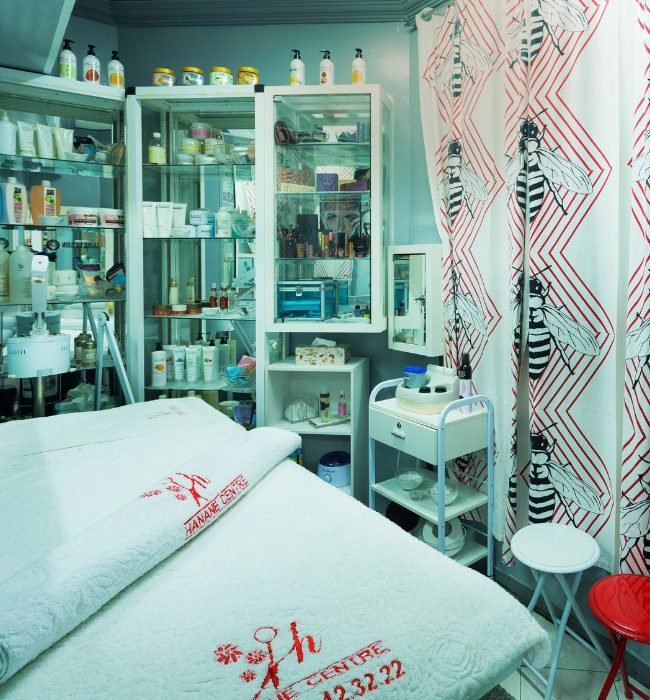 Serene treatment room at Hanane Center & Spa